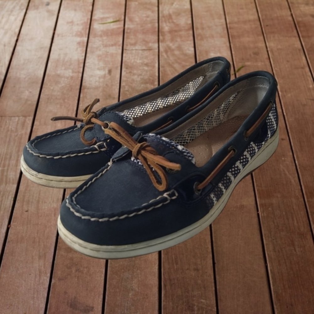 Sperry Top Sider mesh flats